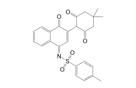 (NE)-N-[3-(2,6-diketo-4,4-dimethyl-cyclohexyl)-4-keto-1-naphthylidene]-4-methyl-benzenesulfonamide