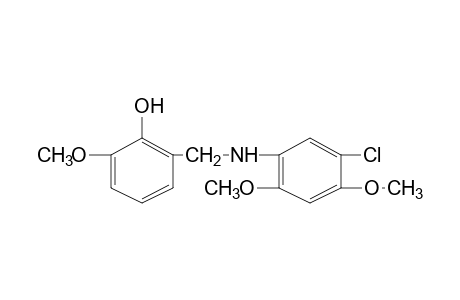 alpha-(5-chloro-2,4-dimethoxyanilino)-6-methoxy-o-cresol