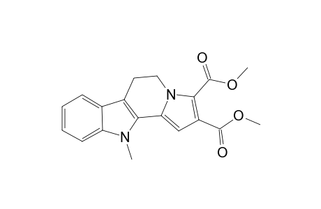 DIMETHYL-11-METHYL-6,11-DIHYDRO-5H-INDOLIZINO-[8,7-B]-INDOLE-2,3-DICARBOXYLATE
