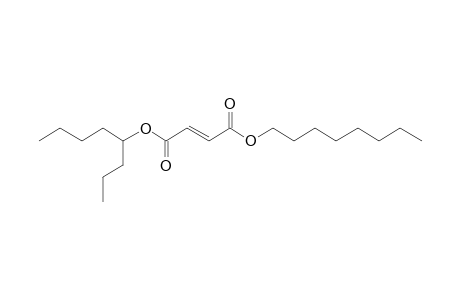 Fumaric acid, 4-octyl octyl ester