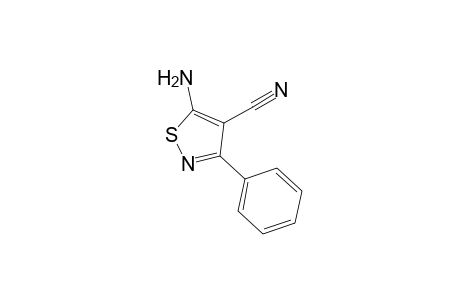 5-Amino-3-phenyl-1,2-thiazole-4-carbonitrile