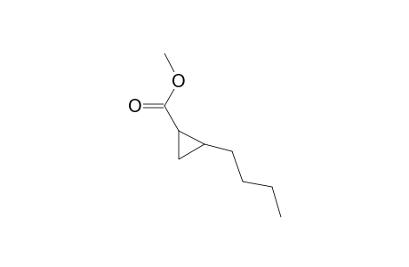 2-n-Buthylcyclopropancarboxylic acid,methyl ester