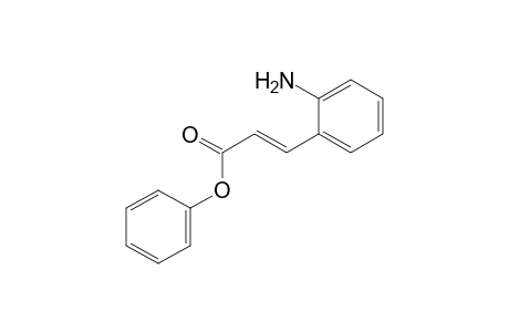 2-Propenoic acid, 3-(2-aminophenyl)-, phenyl ester