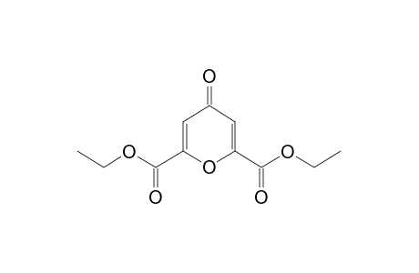 4-oxo-4H-pyran-2,6-dicarboxylic acid, diethyl ester