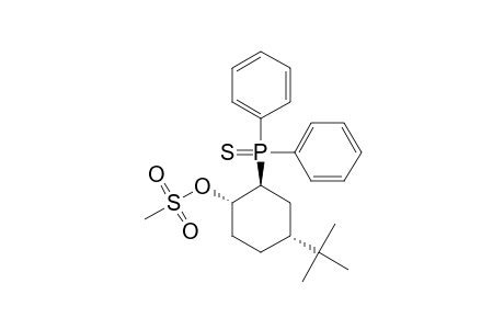 R-4-TERT.-BUTYL-TRANS-2-(DIPHENYLTHIOPHOSPHINOYL)-CYCLOHEX-CIS-1-YL-MESYLATE