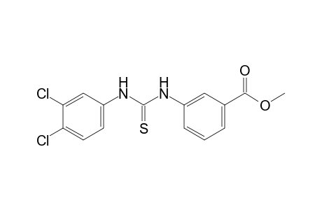 m-[3-(3,4-Dichlorophenyl)-2-thioureido]benzoic acid, methyl ester