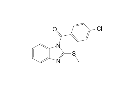 1-(4-Chlorobenzoyl)-2-(methylsulfanyl)-1H-benzimidazole