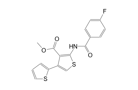 methyl 5'-(4-fluorobenzamido)-[2,3'-bithiophene]-4'-carboxylate