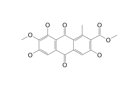 Methyl 3,6,8-trihydroxy-7-methoxy-1-methyl-9,10-dioxo-9,10-dihydroanthracene-2-carboxylate