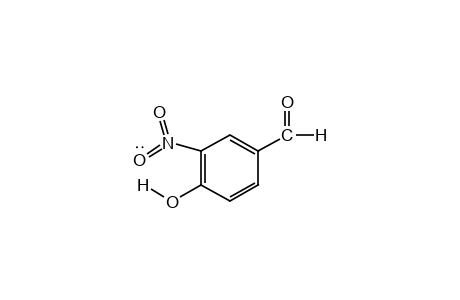 4-Hydroxy-3-nitrobenzaldehyde