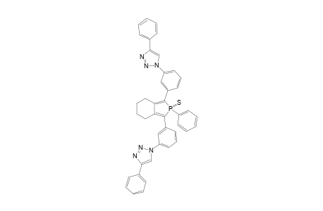 2,5-BIS-(4-PHENYL-1H-1,2,3-TRIAZOL-1-YL)-1-PHENYL-1-THIOOXOPHOSPHOLE