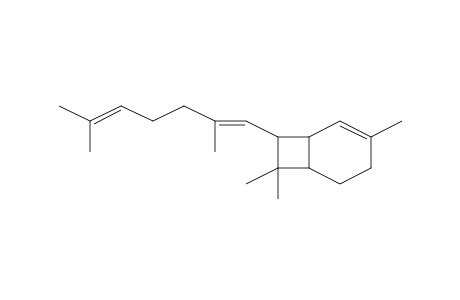 8-[(1E)-2,6-Dimethyl-1,5-heptadienyl]-3,7,7-trimethylbicyclo[4.2.0]oct-2-ene