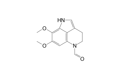 5-Formyl-1,3,4,5-tetrahydro-7,8-dimethoxypyrrolo[4,3,2-de]quinoline