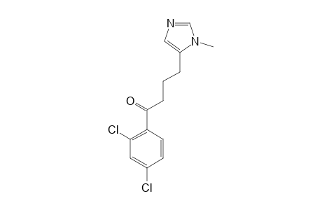 1-(2,4-DICHLOROPHENYL)-4-(1-METHYL-5-IMIDAZOLYL)-1-BUTANONE