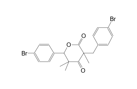 3-(4-bromobenzyl)-6-(4-bromophenyl)-3,5,5-trimethyldihydro-2H-pyran-2,4(3H)-dione
