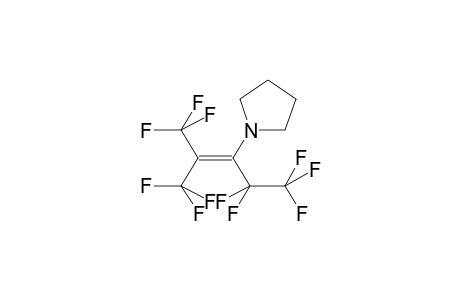 3-PYRROLIDINOPERFLUORO-2-METHYLPENTENE-2