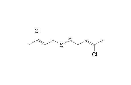 Di(3-chloro-2-butenyl) disulide