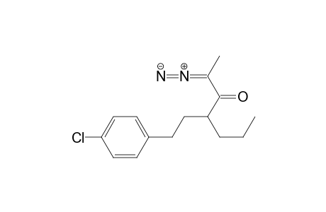 2-Diazo-6-(4-chlorophenyl)-4-propyl-3-hexanone