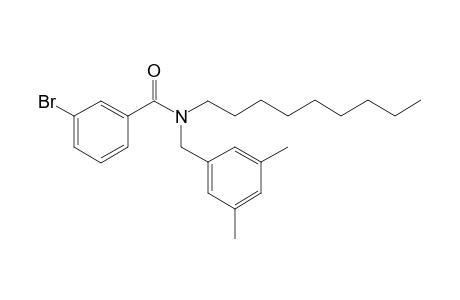 Benzamide, 3-bromo-N-(3,5-dimethylbenzyl)-N-nonyl-