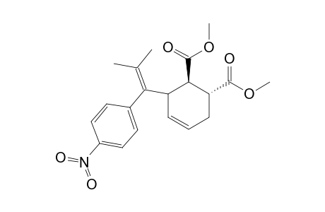 DIMETHYL-3-[2'-METHYL-1'-(4''-NITROPHENYL)-PROP-1'-ENYL]-CYCLOHEX-4-ENE-1,2-DICARBOXYLATE