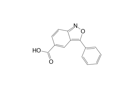2,1-Benzisoxazole-5-carboxylic acid, 3-phenyl-