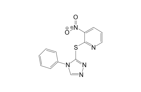 Pyridine, 3-nitro-2-[(4-phenyl-4H-1,2,4-triazol-3-yl)thio]-