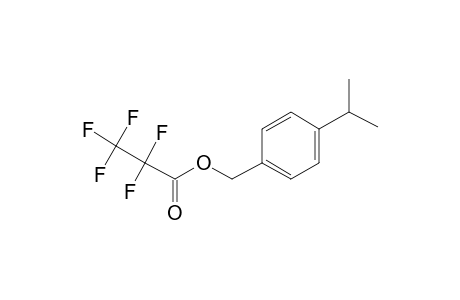 Cuminyl alcohol, pentafluoropropionate