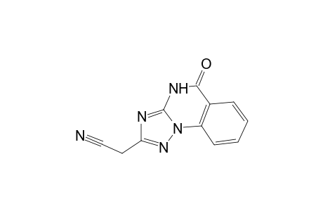 4,5-dihydro-5-oxo-s-triazolo[1,-a]quinazoline-2-acetonitrile