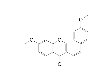 (Z)-4'-Ethoxy-7-methoxy-3-styrylchromone