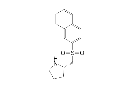 (S)-2-((Naphthalen-2-ylsulfonyl)methyl)pyrrolidine