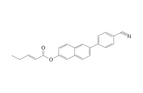 Pent-2-enoic acid, 6-(4-cyano-phenyl)-naphthalen-2-yl ester
