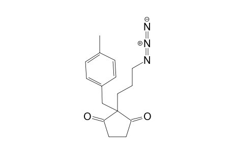 2-(3-azidopropyl)-2-(4-methylbenzyl)cyclopentane-1,3-dione