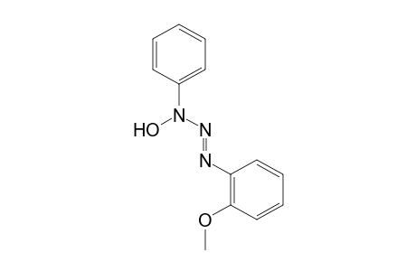 3-hydroxy-1-(o-methoxyphenyl)-3-phenyltriazene