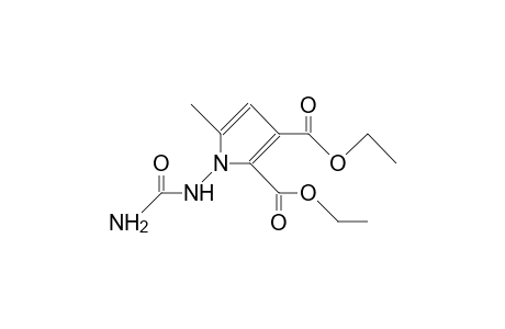 1-Ureido-5-methyl-2,3-biscarbethoxy-pyrrole