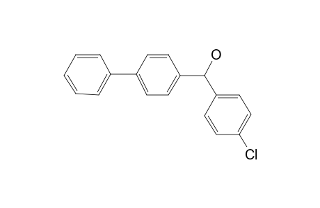 .alpha.-(4-Chlorophenyl)-1,1'-biphenyl-2-methanol