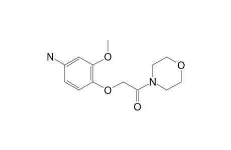 Benzenamine, 3-methoxy-4-[2-(4-morpholinyl)-2-oxoethoxy]-