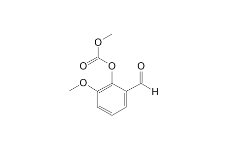 2-Hydroxy-3-methoxybenzaldehyde, o-methoxycarbonyl-