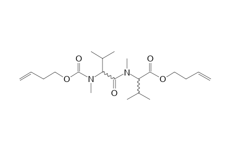 dl-Valyl-dl-valine, N-methyl-N-(but-3-en-1-yloxycarbonyl)-, but-3-en-1-yl ester