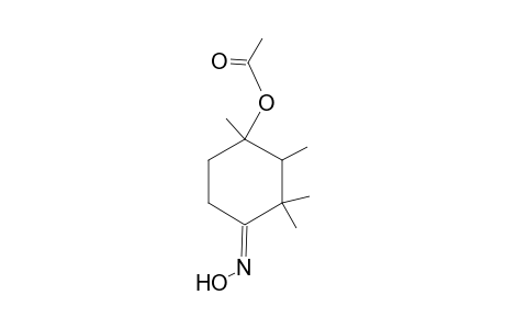 1-Acetoxy-1,2,3,3-tetramethyl-4-oximidocyclohexane