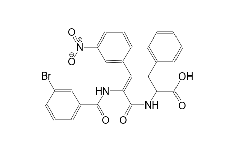 phenylalanine, N-[(2Z)-2-[(3-bromobenzoyl)amino]-3-(3-nitrophenyl)-1-oxo-2-propenyl]-