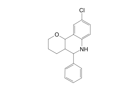 2-Chloro-6-phenyl-6,6a,7,8,9,10a-hexahydropyrano[3,2-c[quinoline isomer