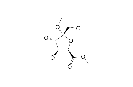 METHYL-(METHYL-BETA-D-XYLO-5-HEXULOFURANOSID)-ONATE