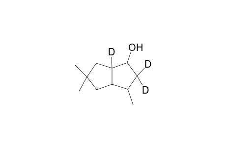 4,7,7-Trimethyl-1,3,3-D3-bicyclo[3.3.0]octan-2-ol