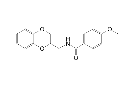 N-(2,3-dihydro-1,4-benzodioxin-2-ylmethyl)-4-methoxybenzamide