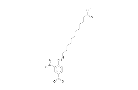 Methyl (12E)-12-[(2,4-dinitrophenyl)hydrazono]dodecanoate