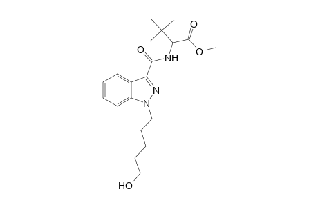 5-F-MDMB-PINACA-M (defluoro-HO-) MS2