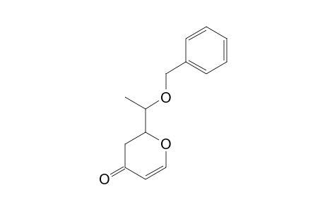 2-[1-(Benzyloxy)ethyl]-2,3-dihydro-4H-pyran-4-one