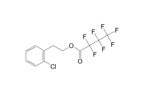 2-Chlorophenethyl alcohol, heptafluorobutyrate