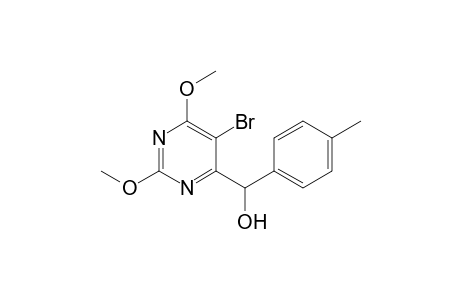 (5-Bromo-2,6-dimethoxypyrimidin-4-yl)(p-tolyl)methanol
