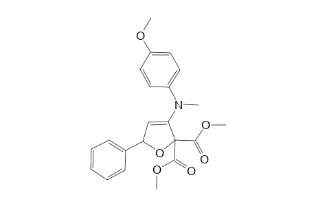 Dimethyl 3-[(4-methoxyphenyl)(methyl)amino]-5-phenylfuran-2,2(3H)-dicarboxylate